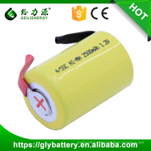 ni-mh rachargeable 4/5 SC 1200mah 1.2v batterie